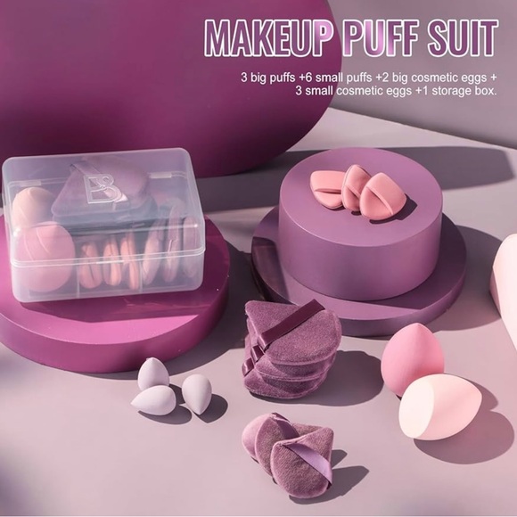 NWT. 14 piece Makeup Sponge Set. - Picture 3 of 5